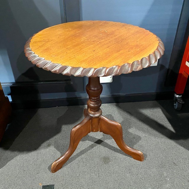SIDE TABLE - Round Pedstal 55cm H x 48cm Diameter