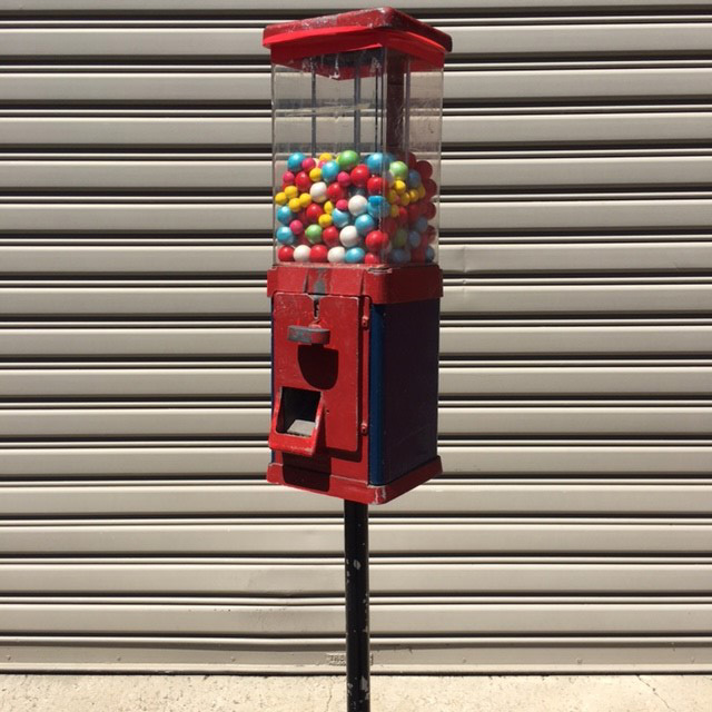 LOLLY, Gumball Machine - Red Vintage ( DOES NOT WORK )