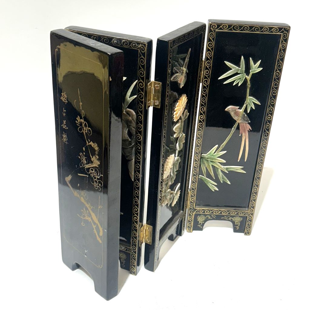 SCREEN, Ex Small Shell Engraved Florals