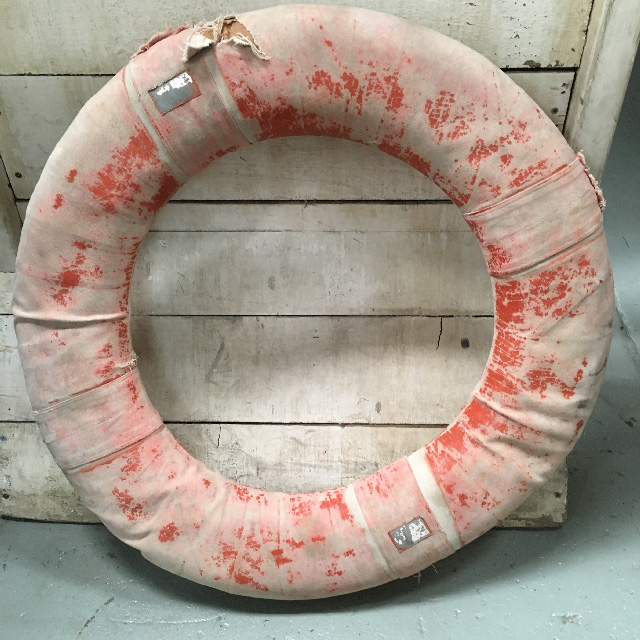 BUOY, Lifering - Vintage Orange Canvas