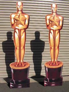 AWARD STATUE, 2D Cut Out - 2.7m High (Freestanding)