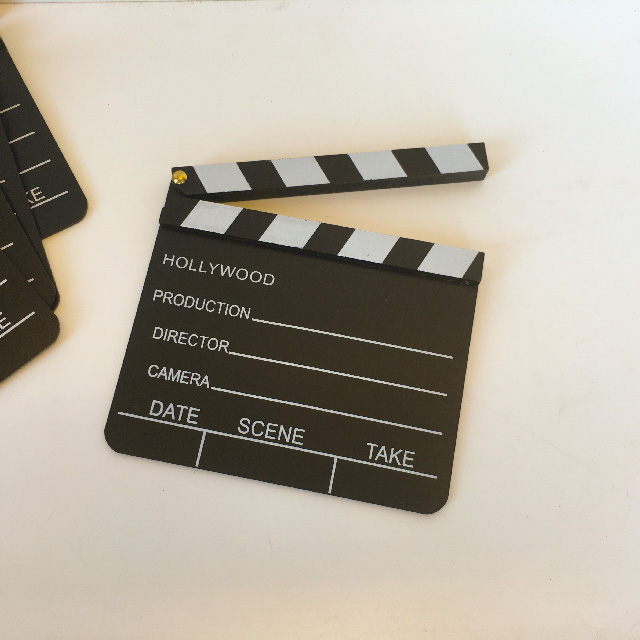CLAPPER BOARD, Small - 20cm Wide