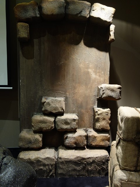 STONE RUINS, Freestanding Stone Wall 120cm W x 240cm H