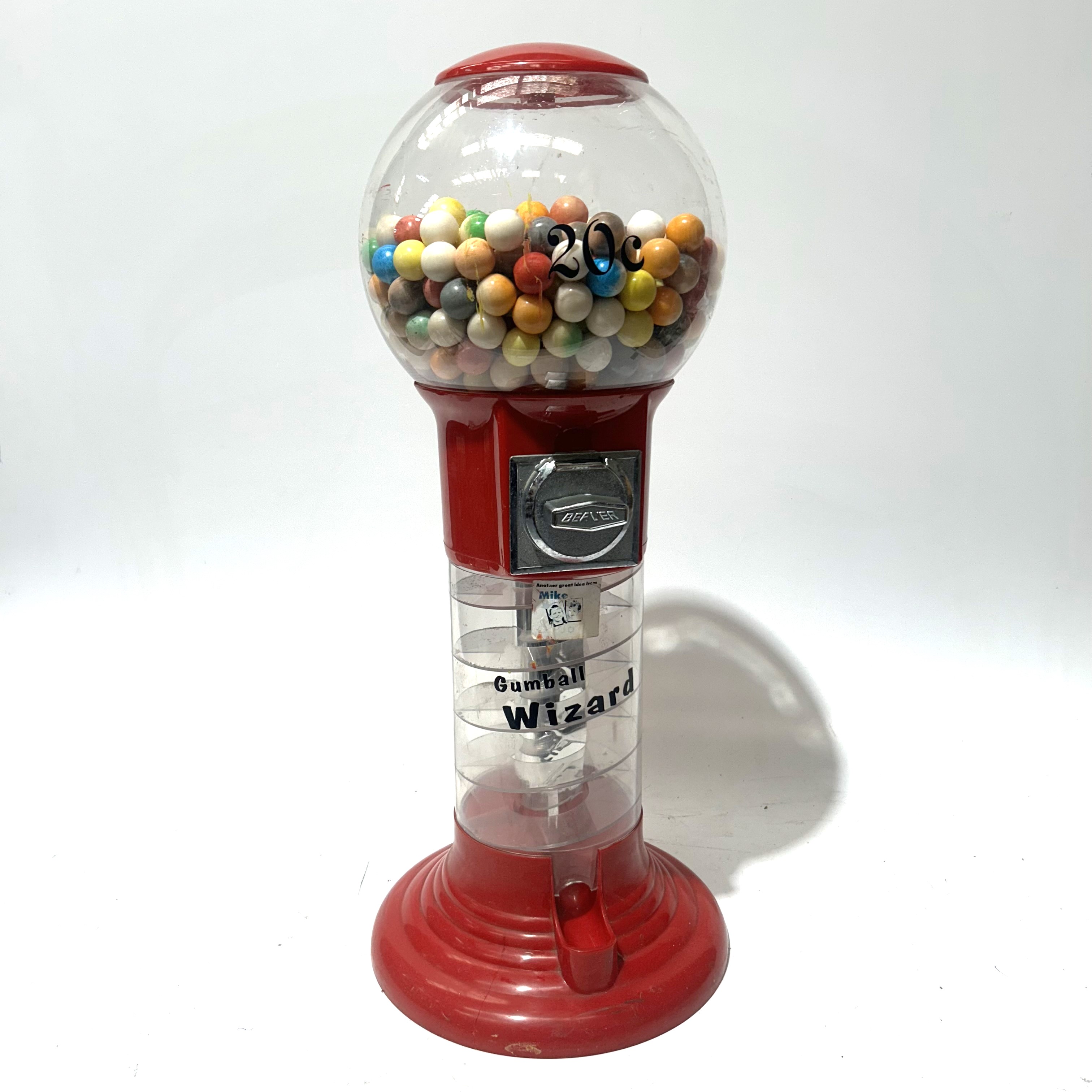 LOLLY, Gumball Machine - Red - Counter Top