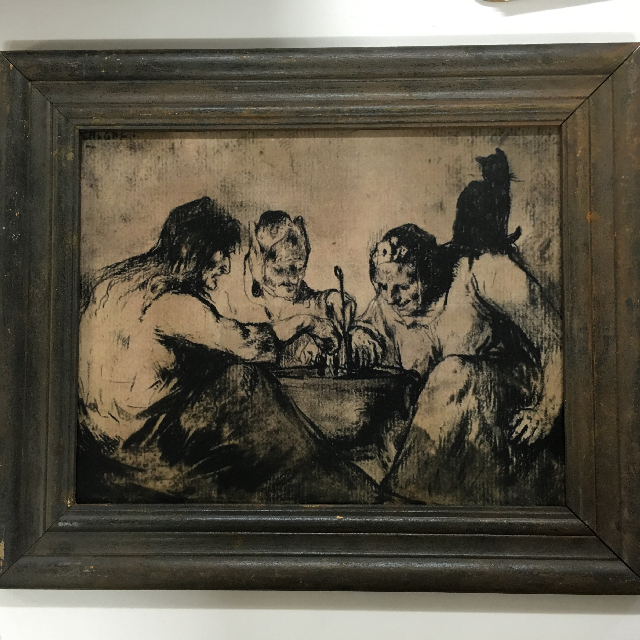 ARTWORK, B&W Witches & Sorcery 