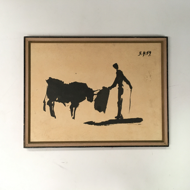 ARTWORK, Bullfight & Toredor (Small) - Picasso's Bullfight 