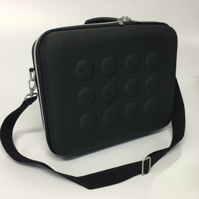 BAG, Laptop Case - Black w Dot Detail