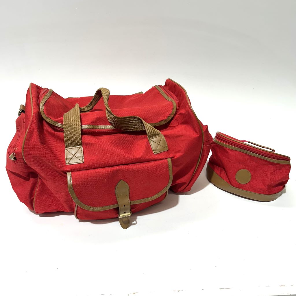 BAG, Overnight w Matching Toiletry Bag