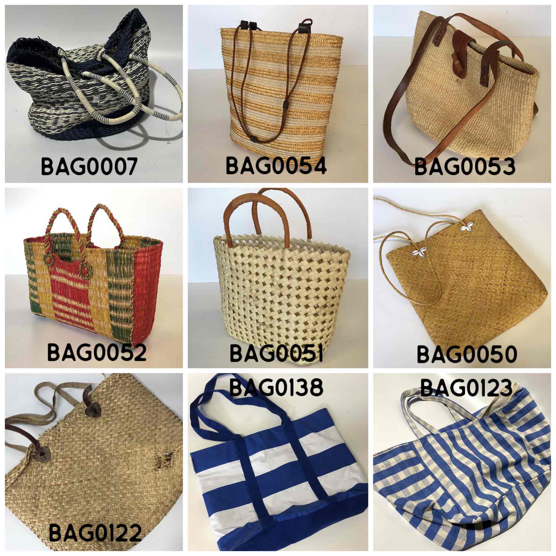 BAG, Beach Bag or Tote Assorted