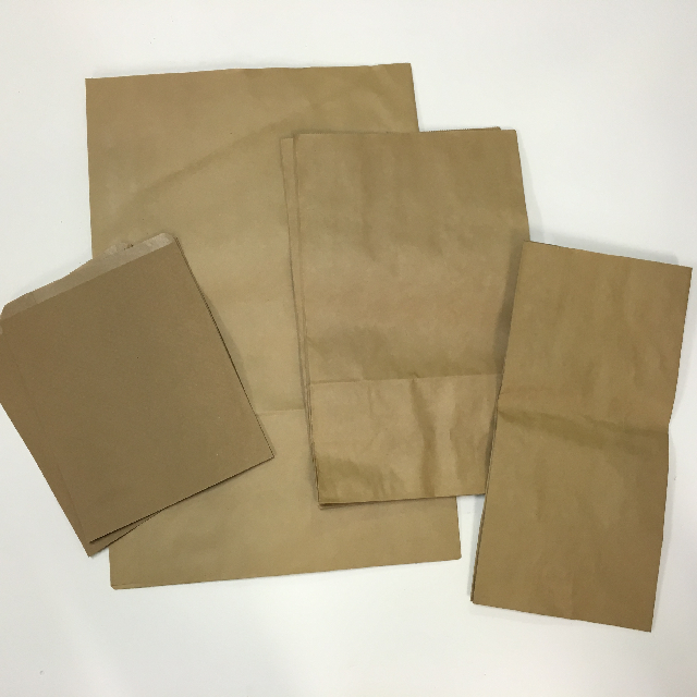 BAG, Brown Paper Bag - Assorted Sizes
