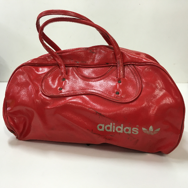 BAG, Retro Vinyl - Red Adidas