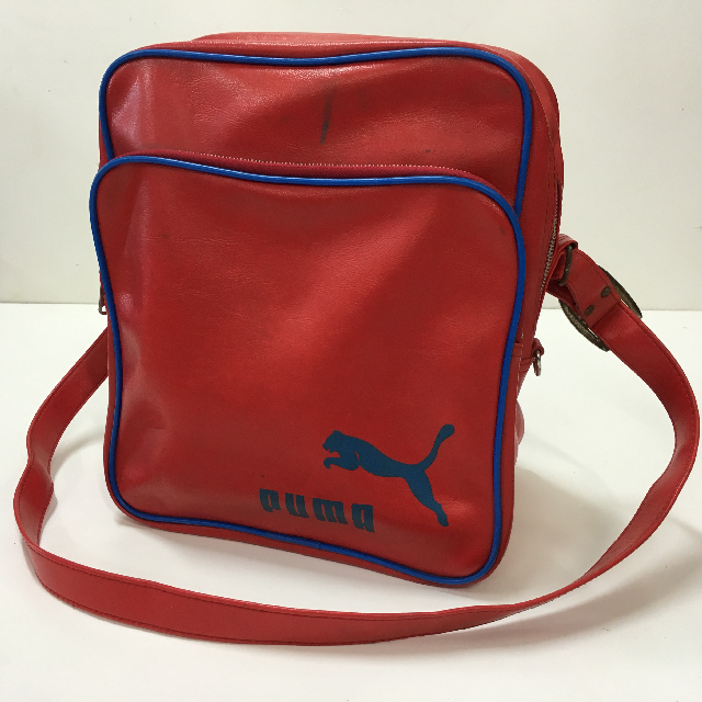 BAG, Retro Vinyl - Red Puma