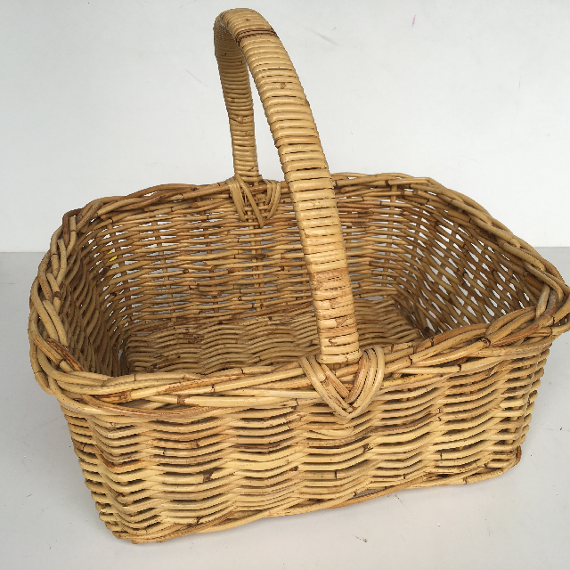 BASKET, Shopping - Classic Large Wicker