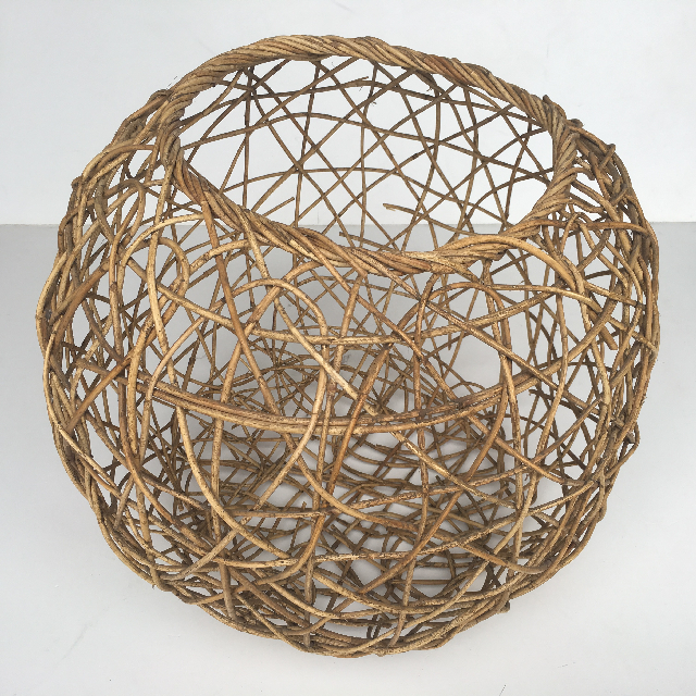 BASKET, Round Natural 50cm Dia