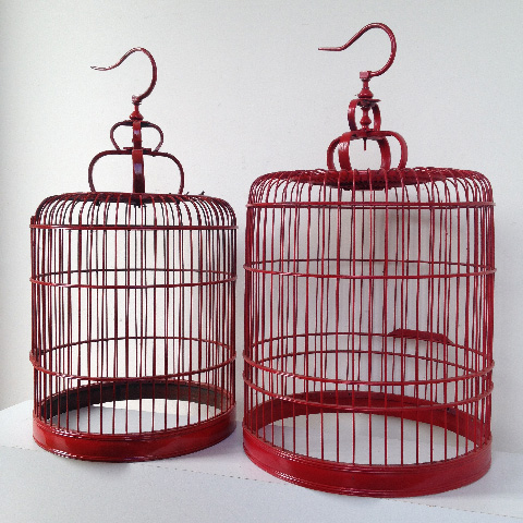 BIRDCAGE, Red Asian 70cm
