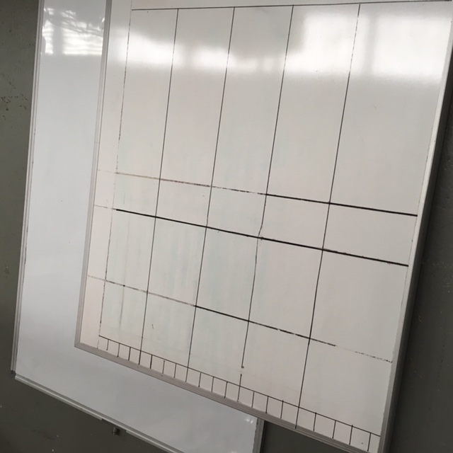 WHITEBOARD, 90 x 120cm, WHI0004 - WHITEBOARD, 90 x 120cm (Stand Attached)
