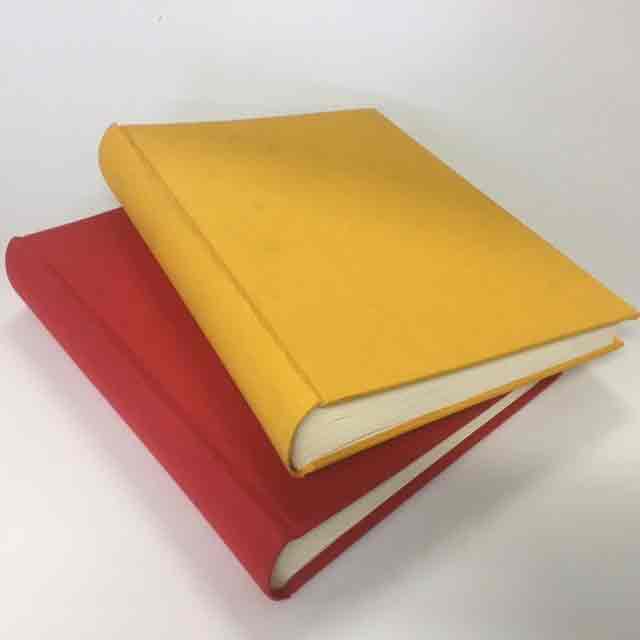 BOOK, Oversized Yellow 24 x 31cm or BOO0066 - BOOK, Oversized Red 24 x 31cm