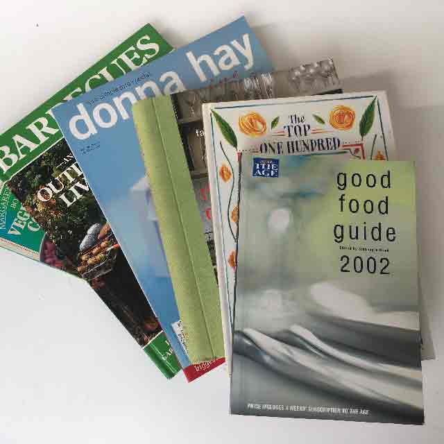 BOOK, Recipe & Food Guides - Assorted