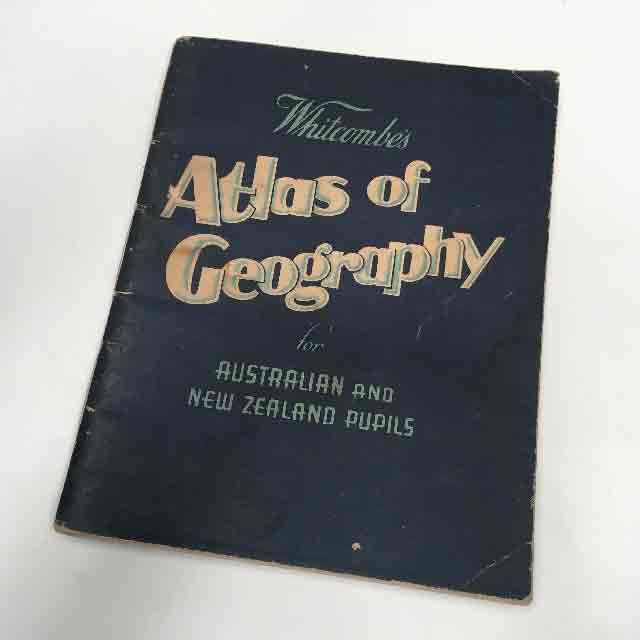 BOOK, Atlas - Whitcombes Atlas Of Geography