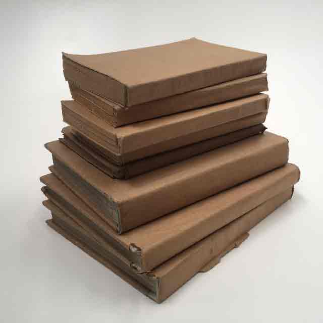 BOOK, Brown Paper Covered