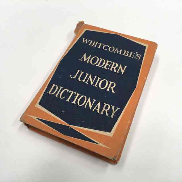 BOOK, Dictionary - Modern Junior Dictionary