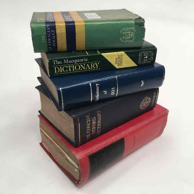 BOOK, Dictionary - Assorted