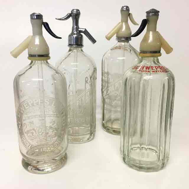 SODA SYPHON, Glass Vintage - Assorted