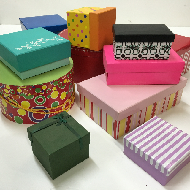 BOX, Gift Box - Assorted Colours