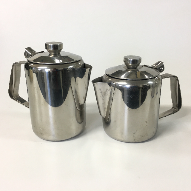 TEAPOT, Stainless Steel - Small Cafeteria Style