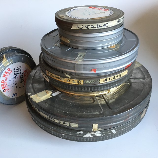 FILM, Cannister w Film - Large, Medium, Small