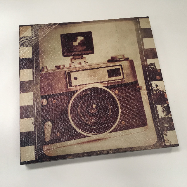 PRINT, Vintage Negative w Camera