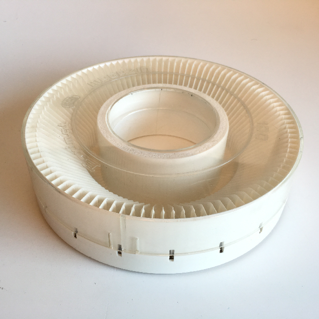 SLIDE, Slide Carousel - White Plastic