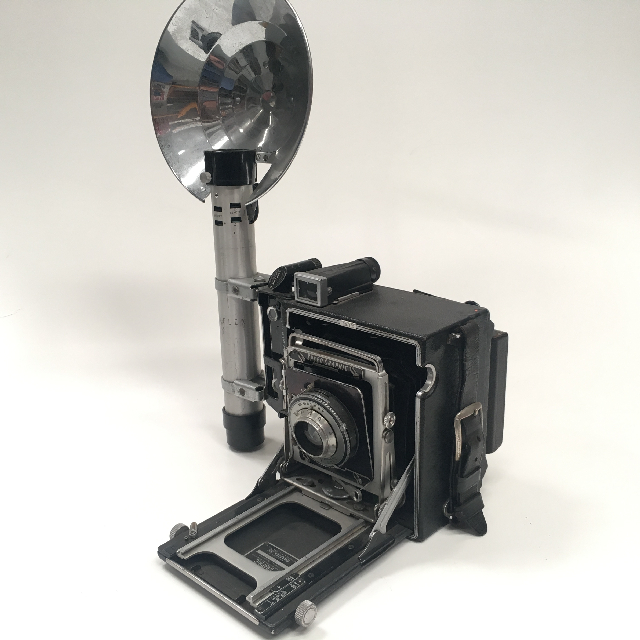 CAMERA, Vintage Press Camera - 1920s Black Case