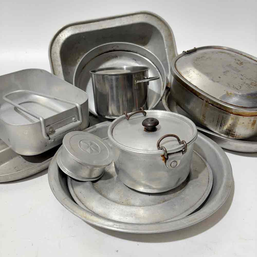 CAMPING COOKWARE, Assorted Aluminium