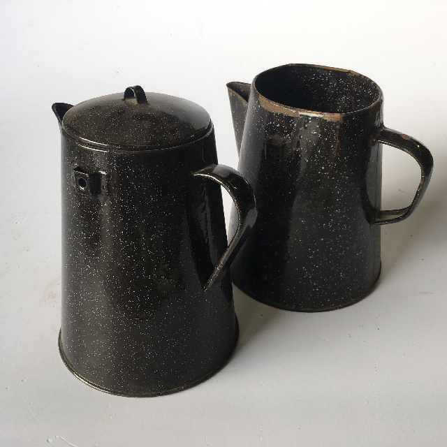 ENAMELWARE, Jug - Black