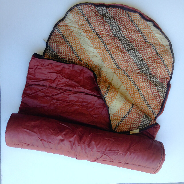 SLEEPING BAG, Retro Brown 1970s