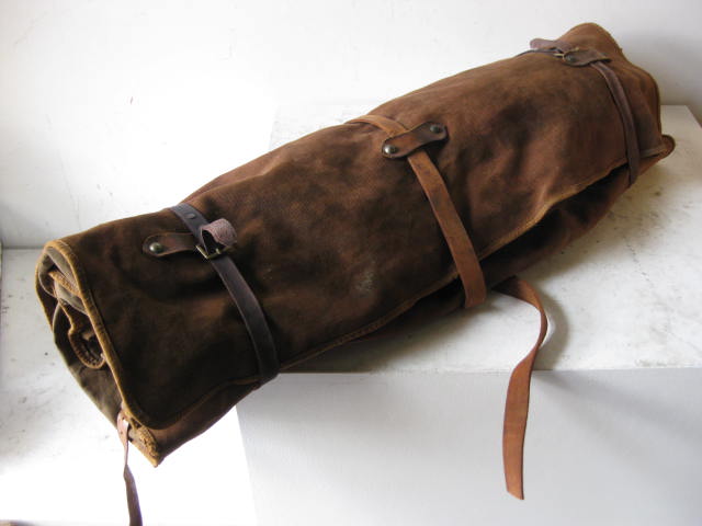 SWAG, Brown Canvas w Leather Straps