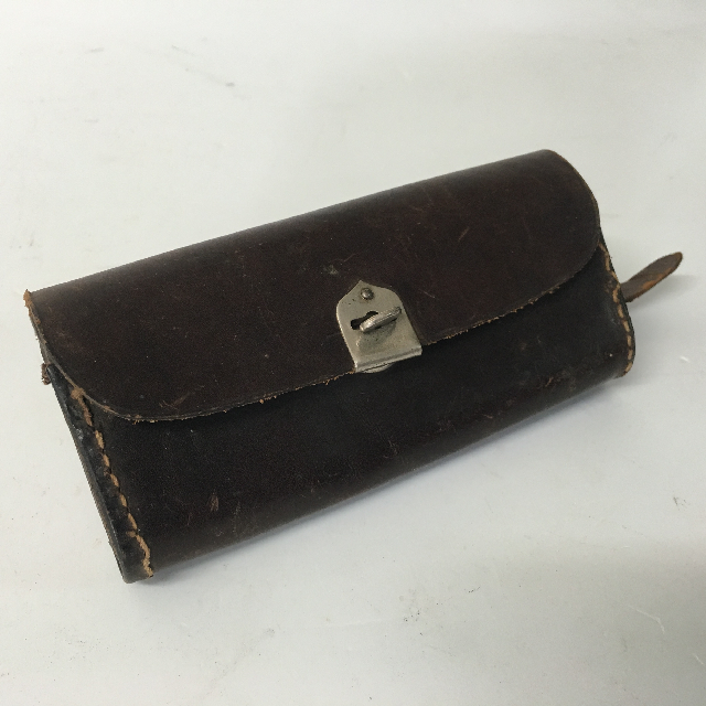TOOL POUCH, Leather w Silver Clasp