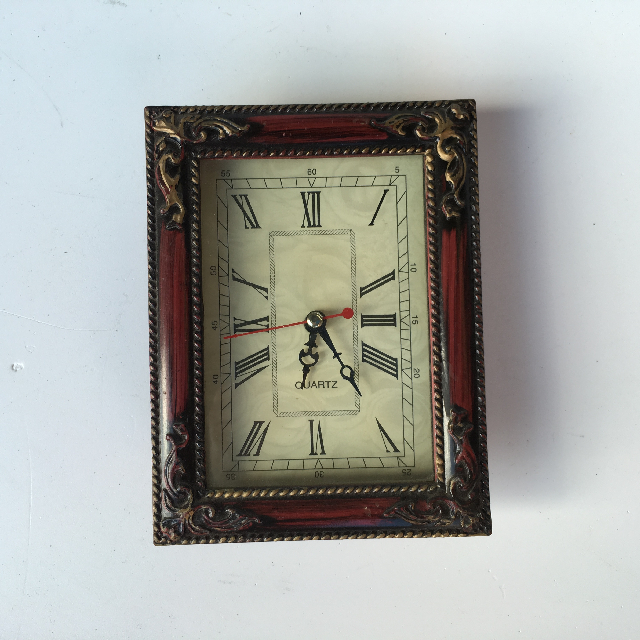 CLOCK, Mantel Clock - Decorative Frame