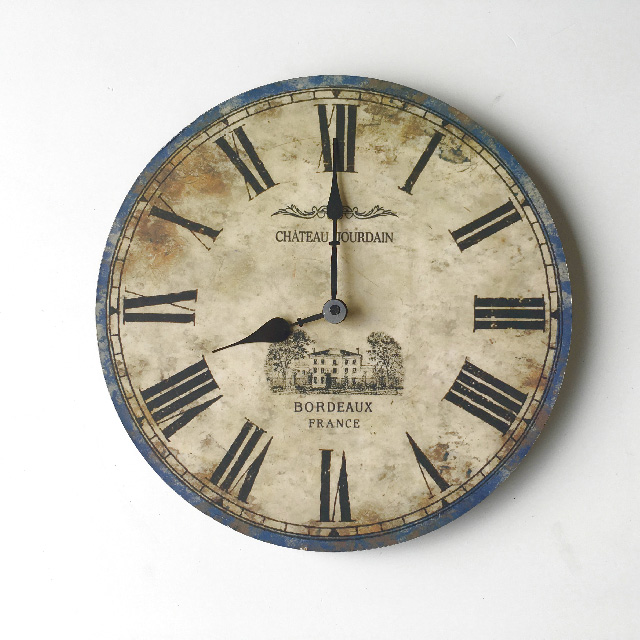 CLOCK, Wall Mount - Provincial 35cm Chateau