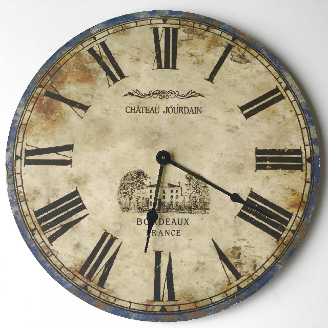 CLOCK, Wall Mount - Provincial 60cm Chateau