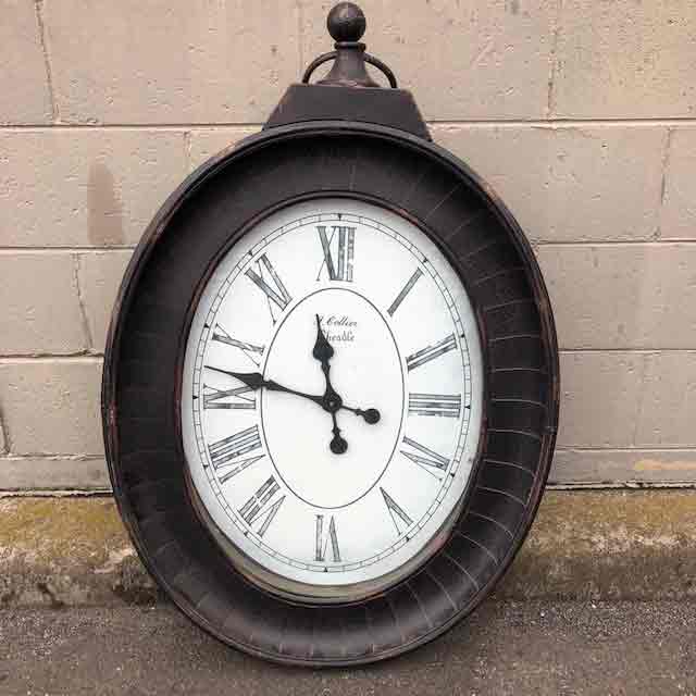 POCKET WATCH, Oversize Stop Watch Clock - Provincial Style 1m H