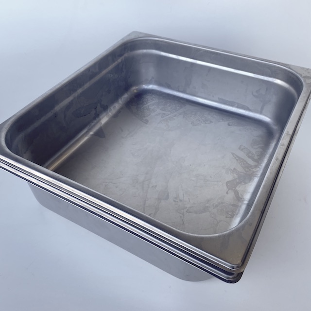 BAKING DISH, Rectangular Large Commercial Style - Stainless Steel