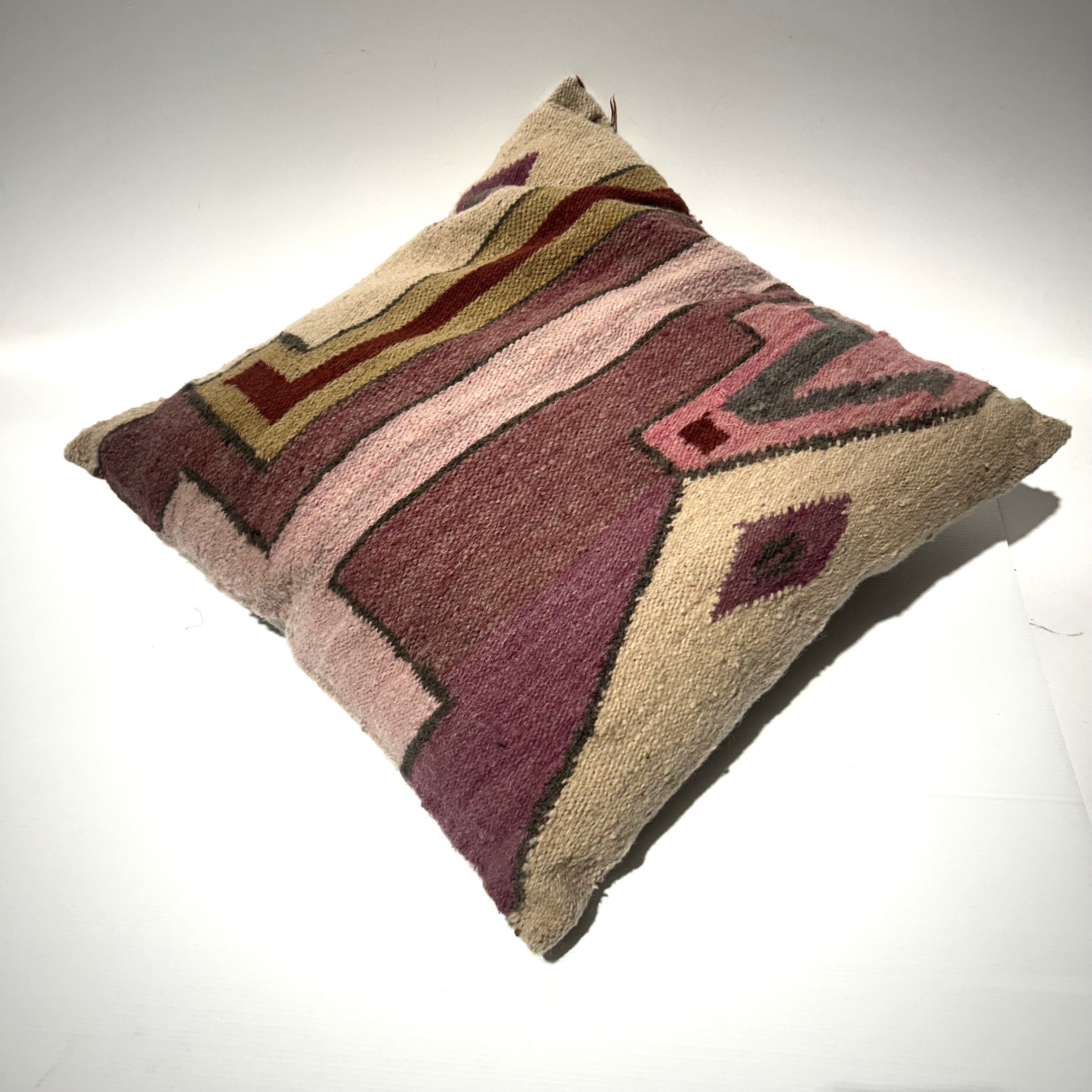 CUSHION, Aztec Dusty Pink