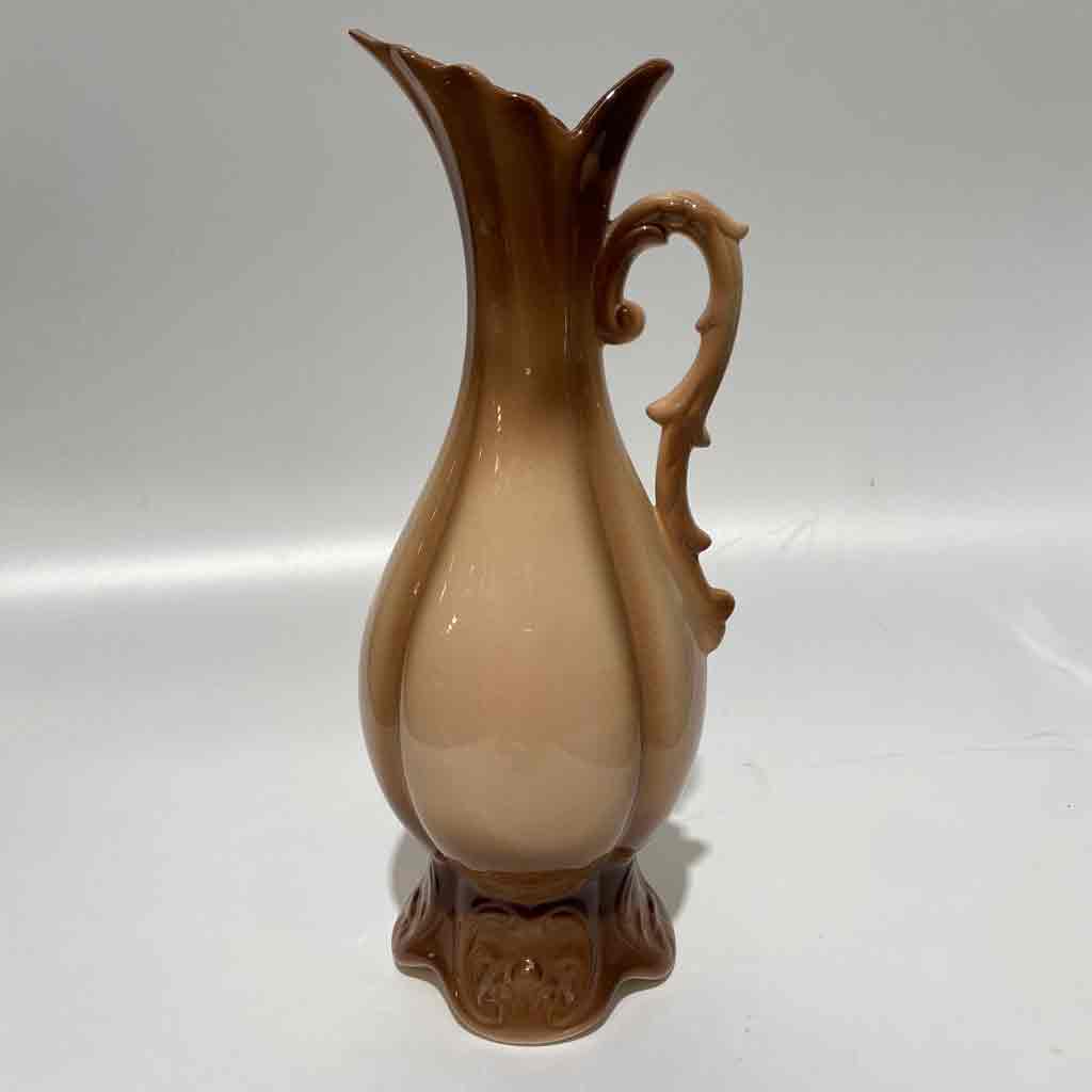JUG, Italian Ceramic Brown Tones, 40cmH