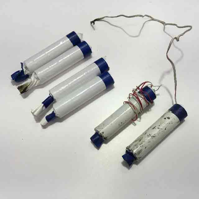 EXPLOSIVES, Dynamite White & Blue