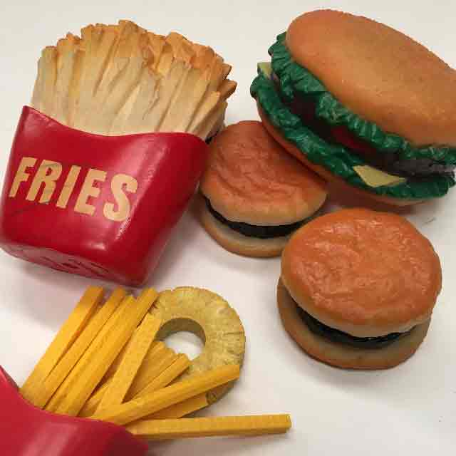 FAST FOOD, Novelty Burger / Fries - Lifesize