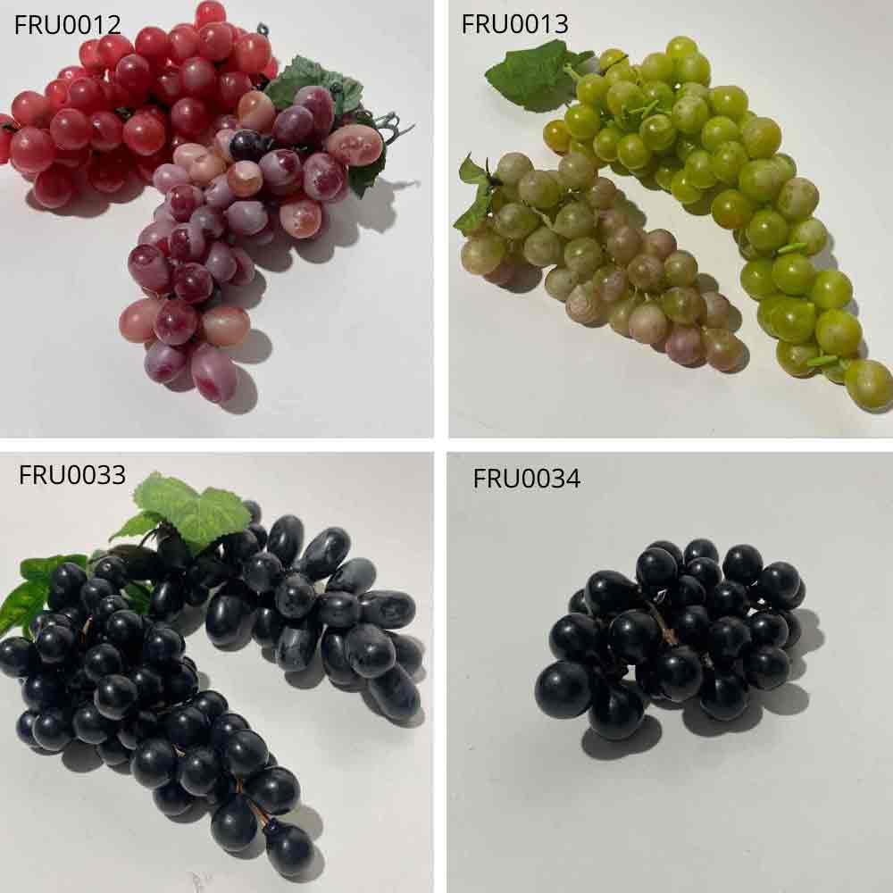 FRUIT, Grapes Red, FRU0013 - FRUIT, Grapes Green, FRU0033 - FRUIT, Grapes Black, FRU0034 - FRUIT, Grapes Black Small