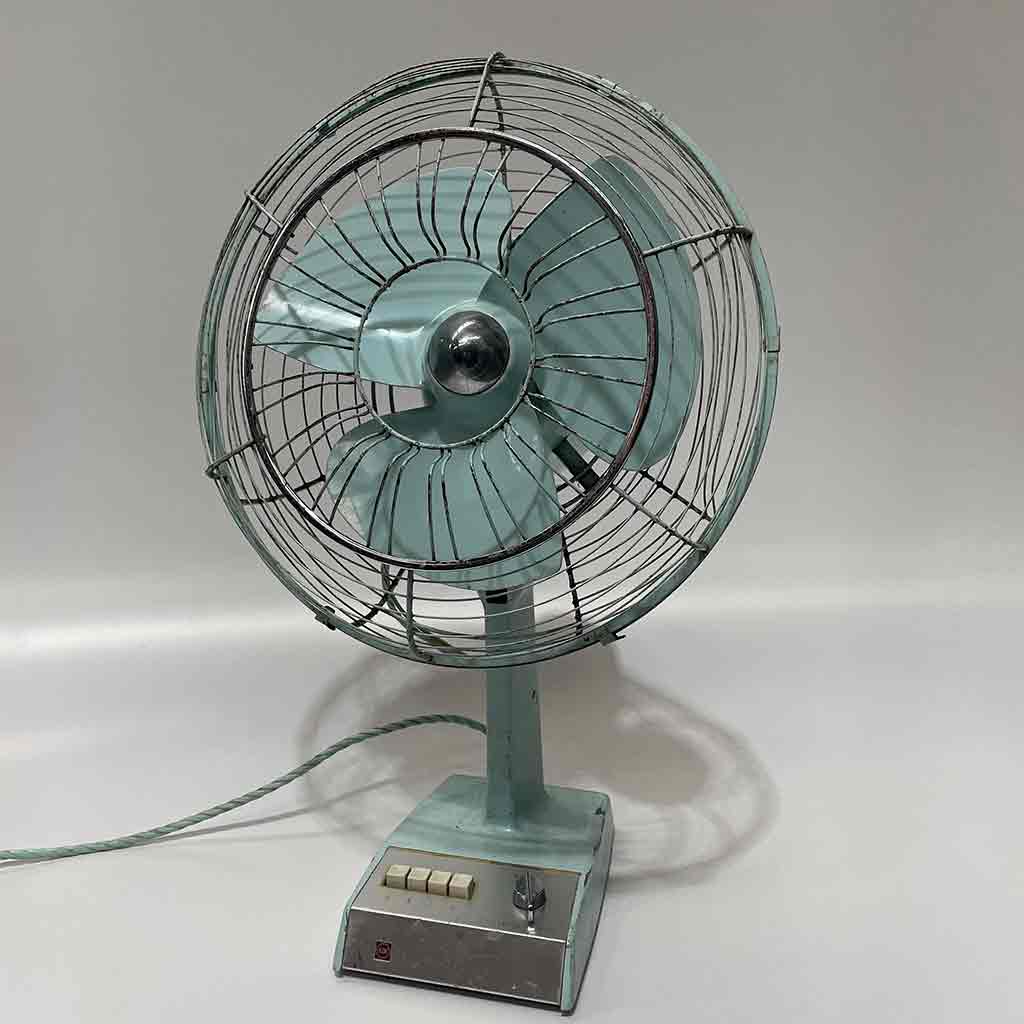 FAN, Table Fan 1970s - Blue Grey KDK Super Deluxe