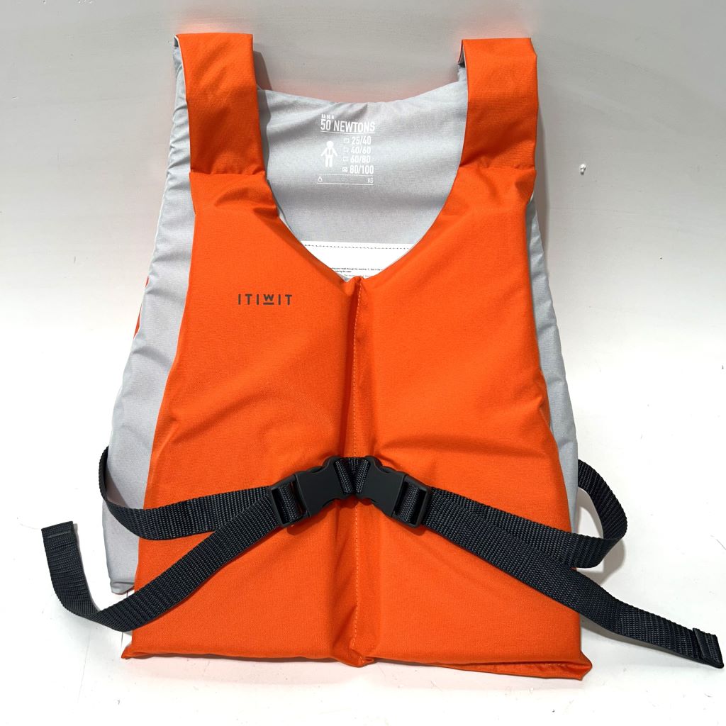 LIFE JACKET, Orange ITIWIT , Small Adult